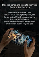 Multi color long lasting battery earbuds