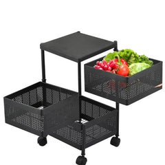 3 Layer Rotatable Fruit Basket