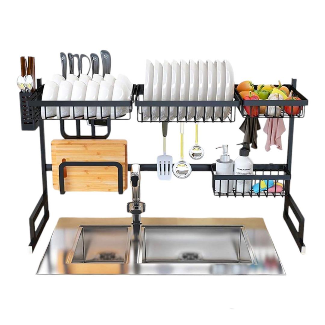 Sink Rack of Metal and Coating