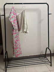 Premium foldable boutique hanger stand