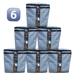 Non woven storage bag-pack of 6