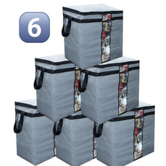 Non woven storage bag-pack of 6