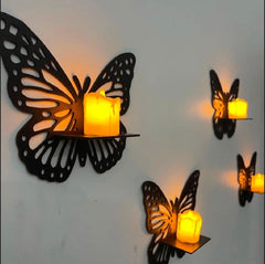 Butterfly design wall lamp 3 pc