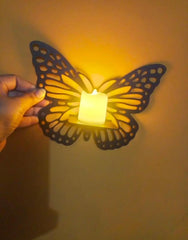 Butterfly design wall lamp 3 pc