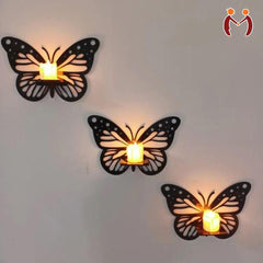 Butterfly design wall lamp 3 pc