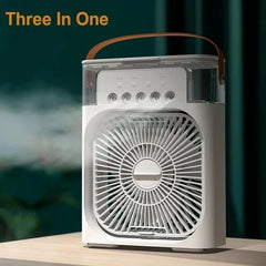 Portable Mini 3in1 Cooling Fan-Air Conditioner